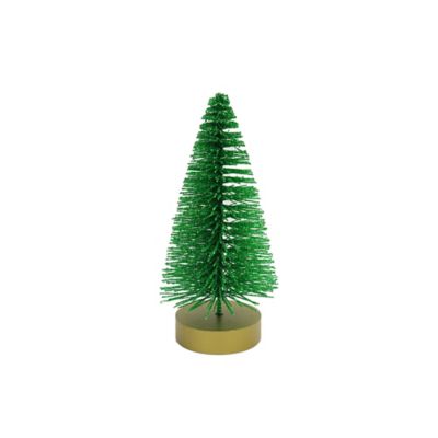 H for Happy&trade; 5-Inch Value Bottle Brush Christmas Tree Figurine