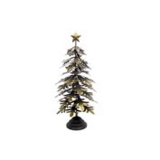 Bee & Willow&trade; 16-Inch Metal Leaf Tabletop Christmas Tree in Gold