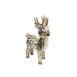 Bee & Willow™ Modern Critter Reindeer Figurine in Gold