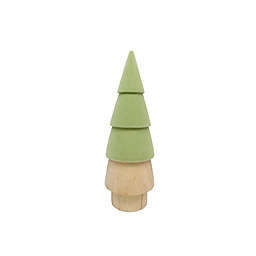 Studio 3B™ Small Flocked Artificial Christmas Trees Figurine in Green