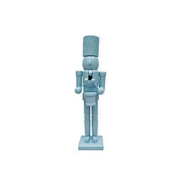 H for Happy™ 7.87-Inch Solid Wood Christmas Nutcracker in Blue