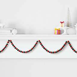 H for Happy™ 72-Inch Beaded Christmas Garland in Green