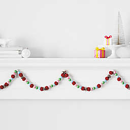 H for Happy™ 72-Inch Beaded Pom Pom and Bells Garland