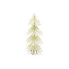 Alternate image 0 for Bee &amp; Willow&trade; 9-Inch Classic Bottle Brush Christmas Tree Figurine in White