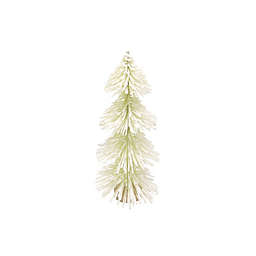 Bee & Willow™ 9-Inch Classic Bottle Brush Christmas Tree Figurine in White