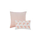 Alternate image 5 for Urban Habitat Maren Ombre Printed Cotton Gauze 5-Piece Full/Queen Comforter Set in Blush