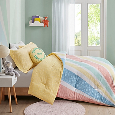 Urban Habitat&reg; Kids Rory 3-Piece Reversible Full/Queen Comforter Set in Yellow. View a larger version of this product image.