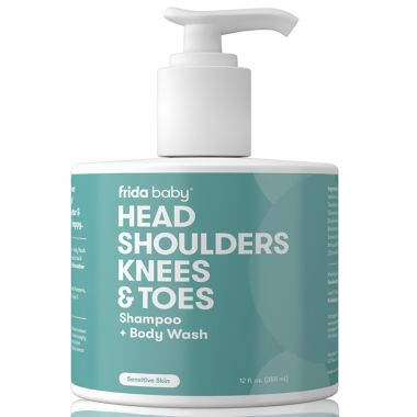 Fridababy&reg; Head, Shoulders, Knees & Toes 8 fl. oz. Tear-Free Shampoo and Body Wash. View a larger version of this product image.