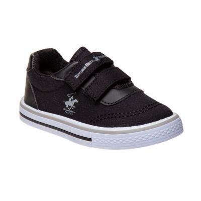 Beverly Hills&reg; Size 5 Slip-On Adjustable Strap Sneaker in Black