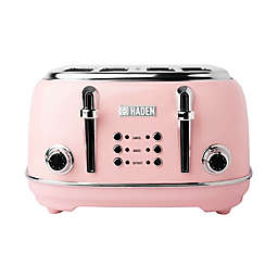 Haden Heritage 4-Slice Toaster in Rose Pink