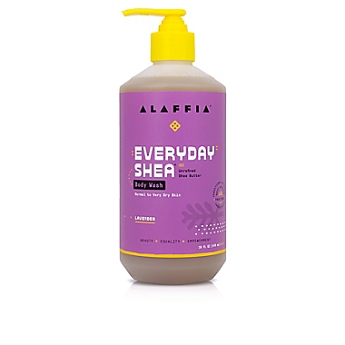 Alaffia&reg; Everyday Shea&reg; 16 fl. oz. Body Wash in Lavender. View a larger version of this product image.