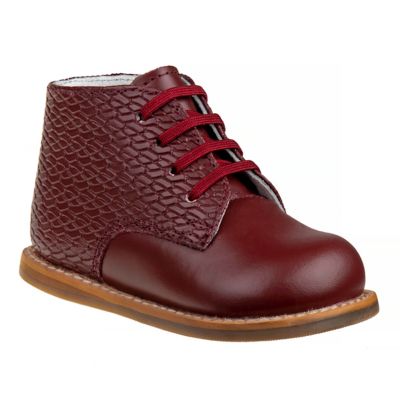 Josmo Shoes&reg; Logan Size 3 Woven Walking Shoe in Burgundy