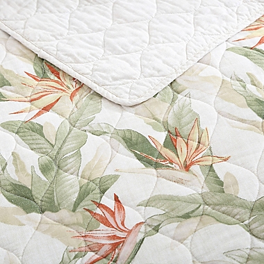 Tommy Bahama&reg; Hawaiian Royal Twin Quilt Set in Sage. View a larger version of this product image.