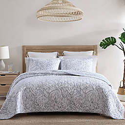 Tommy Bahama® Kenya Twin Quilt Set in Grey
