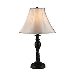 Cedar Hill Table Lamp with Fabric Shade in Dark Bronze