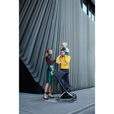 GB Pockit+ All City Compact Stroller in Velvet Black. View a larger version of this product image.