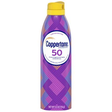 Coppertone&reg; 5.5 oz. SPF 50 Ultra Guard Spray. View a larger version of this product image.