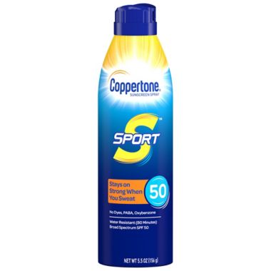 Coppertone&reg; 5.5 oz. SPF 70 Sport Spray. View a larger version of this product image.