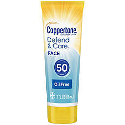 Coppertone® 3 fl.oz. Defend & Care Oil-Free SPF 50 Face Sunscreen Lotion
