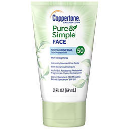 Coppertone® 2 oz. Pure & Simple SPF 50 Face Lotion