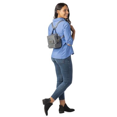 ChangePal Universal Wipes Portable Diaper Bag in Grey. View a larger version of this product image.