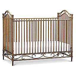 Million Dollar Baby Classic Camellia 3-in-1 Convertible Crib in Vintage Gold