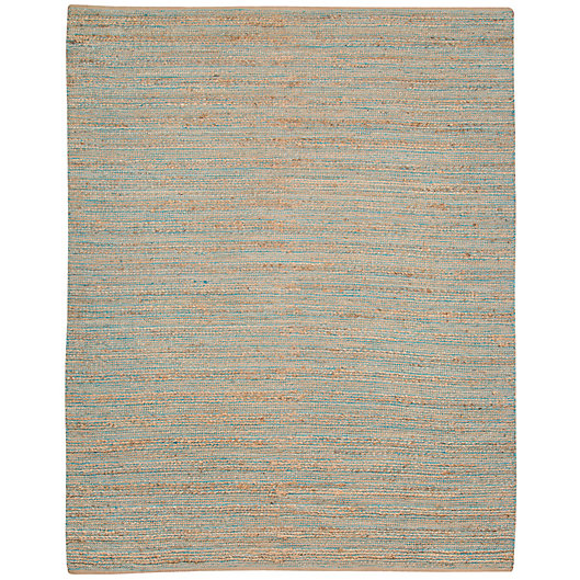 Alternate image 1 for Amer Modern Natural Flat-Weave 8' x 10' Area Rug in Blue