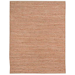 Amer Modern Natural Flat-Weave 8&#39; x 10&#39; Area Rug in Orange