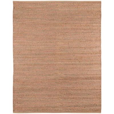 Amer Modern Natural Flat-Weave 5&#39; x 8&#39; Area Rug in Pink