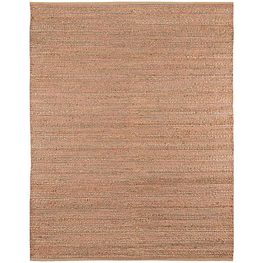 Alternate image 1 for Amer Modern Natural Flat-Weave 5' x 8' Area Rug in Pink
