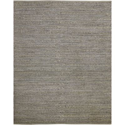 Amer Modern Natural Flat-Weave 8&#39; x 10&#39; Area Rug in Grey