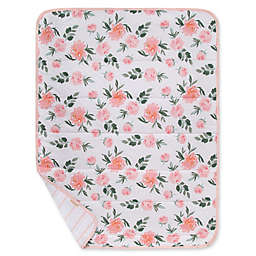 Burt's Bees Baby® Autumn Bloom Cotton Reversible Jersey Baby Blanket in Blossom