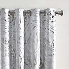 Alternate image 3 for Intelligent Design Rebecca 63-Inch Grommet Top Total Blackout Window Curtain Panel in Grey/Silver
