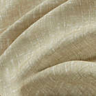 Alternate image 4 for Madison Park&reg; Kane 84-Inch Texture Printed Woven Faux Linen Window Curtain Panel in Wheat