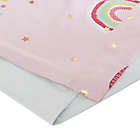 Alternate image 6 for Mi Zone Kids Alicia 84-Inch Rainbow with Metallic Total Blackout Window Curtain Panel in Pink