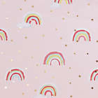 Alternate image 7 for Mi Zone Kids Alicia 84-Inch Rainbow with Metallic Total Blackout Window Curtain Panel in Pink