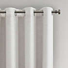 Alternate image 2 for SunSmart Makayla 95-Inch Grommet Blackout Window Curtain Panel in White