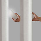 Alternate image 6 for SunSmart Makayla 95-Inch Grommet Blackout Window Curtain Panel in White