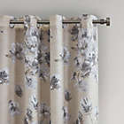 Alternate image 3 for SunSmart Evian 95-Inch Cotton Window Curtain Panel with Removable Total Blackout Liner in Neutral