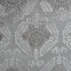 Alternate image 6 for SunSmart Amelia 84-Inch Paisley Total Blackout Grommet Top Window Curtain Panel in Grey