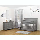 Alternate image 1 for Sorelle Furniture Finley Lux 4-in-1 Convertible Crib in Weathered Grey