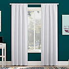 Alternate image 0 for Sun Zero Jules Total Blackout 63-Inch Rod Pocket Window Curtain Panel in White