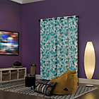 Alternate image 6 for Sun Zero Tie Dye Print Total Blackout 63-Inch Grommet Window Curtain Panel in Surf Blue