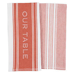 Our Table™ Banded Logo Kitchen Towels (Set of 2)