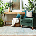 Alternate image 3 for Jaipur Living Stag 6&#39; x 9&#39; Area Rug in Teal/Gold