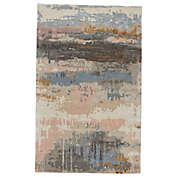 Jaipur Living Benna Abstract 5&#39; x 8&#39; Handcrafted Area Rug in Blush