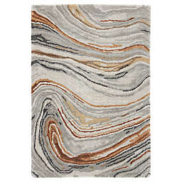 Jaipur Living Benna Abstract 2' x 3' Handcrafted Accent Rug in Copper