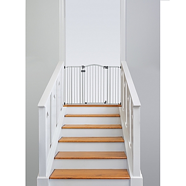 Summer&trade; Extra-Tall and Wide Safety Gate in Grey. View a larger version of this product image.