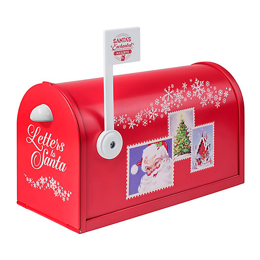 Alternate image 1 for Mr. Christmas® Santa's Enchanted Mailbox™ Kit in Red