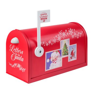 Mr. Christmas&reg; Santa&#39;s Enchanted Mailbox&trade; Kit in Red. View a larger version of this product image.
